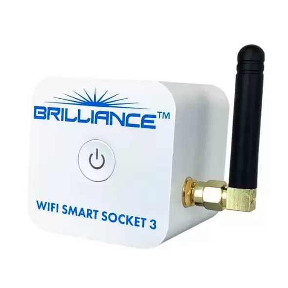 Brilliance LED Wifi Smart Socket Gen 3 | BRI-WIFI-SMART-SOCKET-3