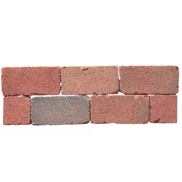 PH RUMBLED FULL RANGE PAVER 4" X 8" X 2-1/4" 470 EA/ CUBE 94 EA/ BAND 104 SF/ CUBE STANDARD