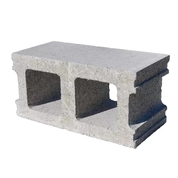 Reg Lw Block, 8" x 8" x 8", Concrete