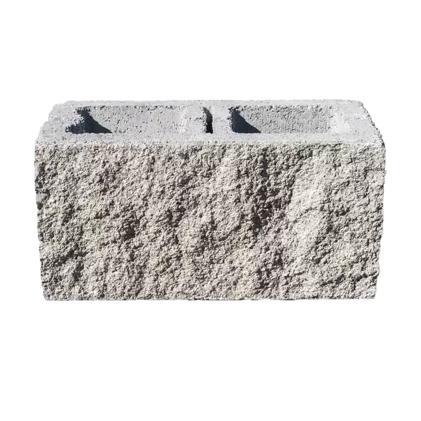Split Face Block, 8" x 8" x 16", Concrete