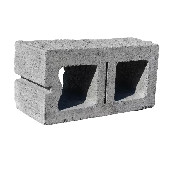 Split Face Block, 8" x 8" x 16", Concrete