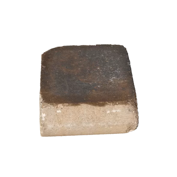 Bullnose Cap, Walnut, Weathered Concrete