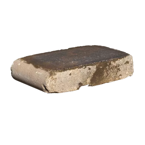 Bullnose Cap, Walnut, Weathered Concrete
