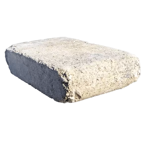 Weathered Bullnose Tread, Chestnut, Concrete