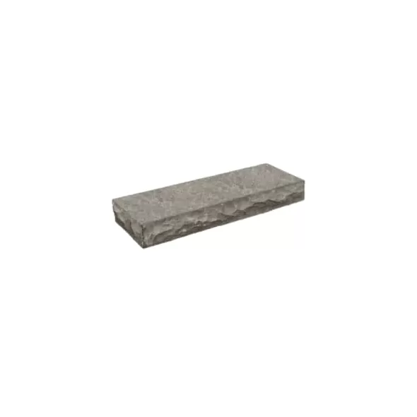BLACK BASALT STEPS, THERMAL TOP AND ROCK FACE 1 LONG 48" X 16" X 6"