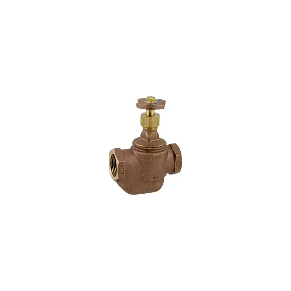 Aqualine Straight Valve Brass 1" | SV-100-LF