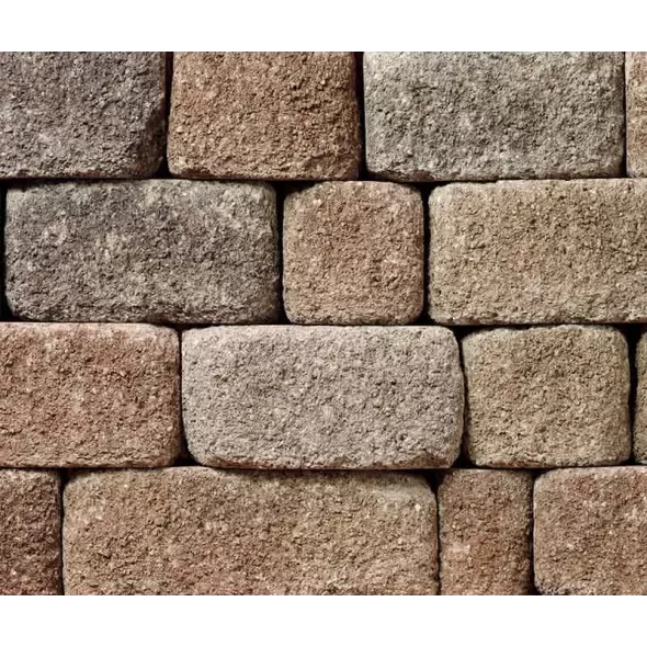 BASALITE STONEWALL CAP POSITANO 128 EA/PAL - 3" TUMBLED CAP 1.12 EA/FT 13.5" / 8" X 3" X 12"