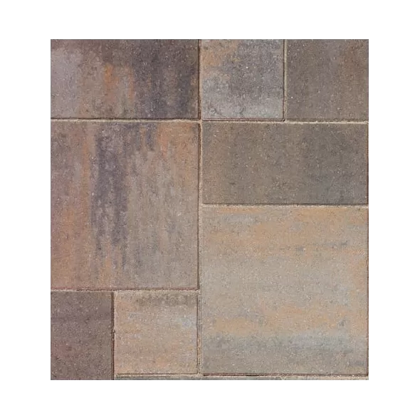 BASALITE MISSION PAVERS POSITANO 528 EA/ PALLET 113 SF/ PALLET 4" X 8" X 2-3/8"