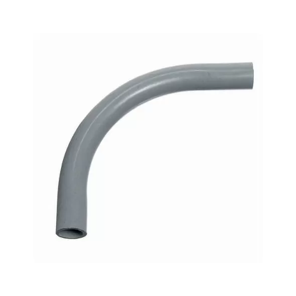 Electrical Conduit 90 Degrees Sweep Elbow, 3" Plain End PVC | CARL UA9FL