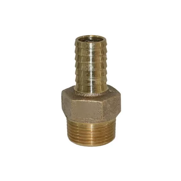 BRASS MIP X INS ADAPT BRONZE - LEAD FREE 1" X 3/4" | RBMANL7510