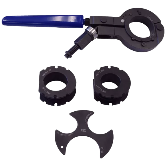 Large Crimp Tool Set, 1-1/4"-2 For Copper Stainless-Steel | 508-281