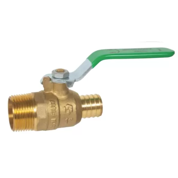 2-Piece Ball Valve Brass 3/4" Pex End | 754PXM04LF