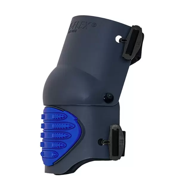 Knee Pad, One Size Black/Gray 46% Plastic Polymer, 46% Eva, 8% Silicone Gel | TFLX-4-16