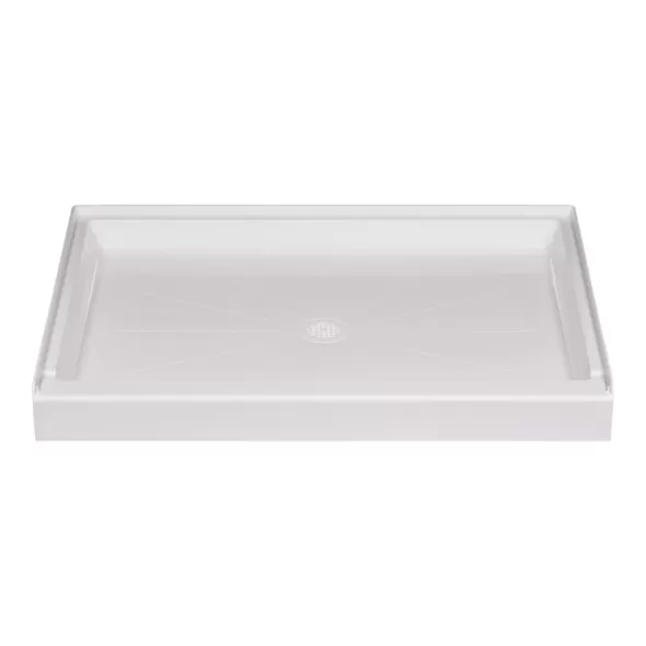 Durabase Rectangular Shower Floor, Fiberglass White | 3460M