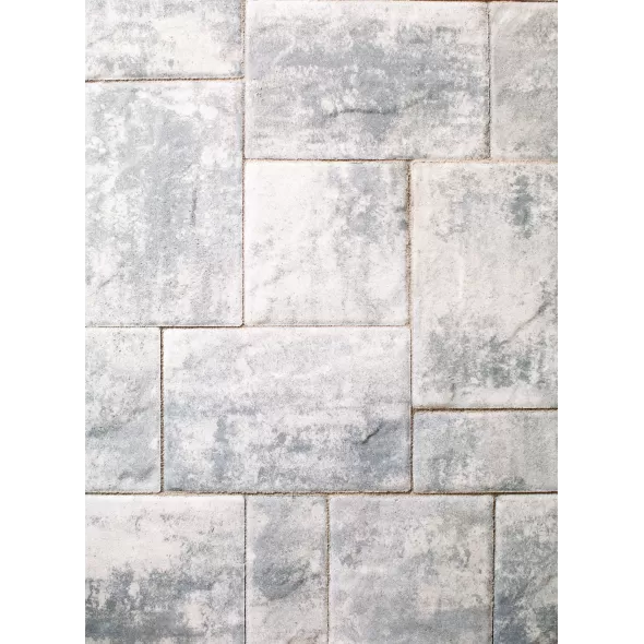 Nicolock Stone Ridge Xl Marble Blend Premium - 110 Sf/ Pallet - 90 Ea/ Pallet - 10 Lr/ Pallet 3-Piece |  STRDGXLMAR