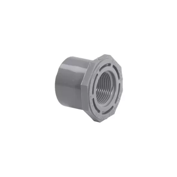 Sch 80 PVC Reducer Bushing 2-1/2" x 1" Spigot x FPT | 838-289