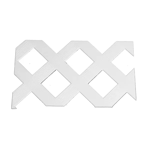 Standard Diamond Lattice Panel, (L) 96" x (H) 48" | LT0001