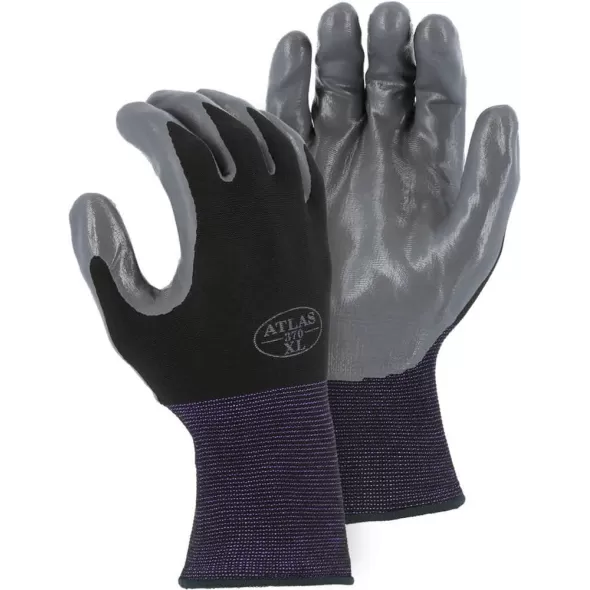 Altas Gloves, Nitrile Black | 370BBK