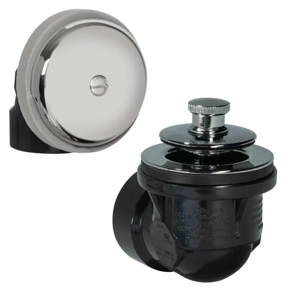 One-Hole Half Kit, 951-Ct Chrome Plate ABS | 62022