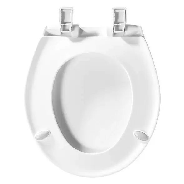 Slow-Close Toilet Seat, Plastic White | 7B200E4000