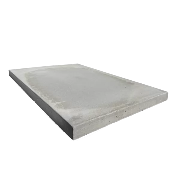 Steel & Fiber Reinforced Paver, 36" x 24" x 2", Gray