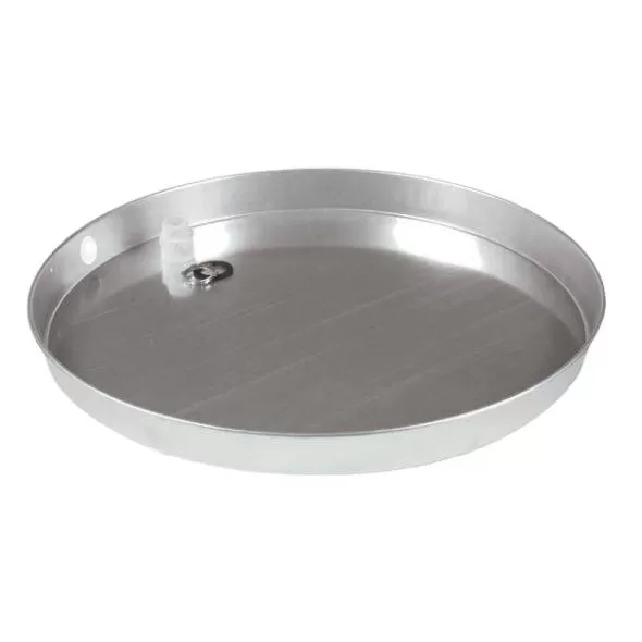 Round Drain Pan, Aluminum Water Heater | 20810