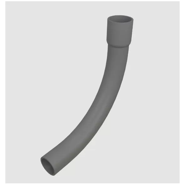 Electrical Conduit 90 Degrees Sweep Elbow, 2" Belled End PVC | 862295
