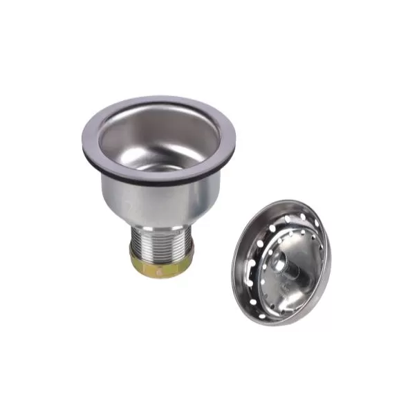 Deep Sink Basket Strainer, (L) 3-1/2" | 18_alt