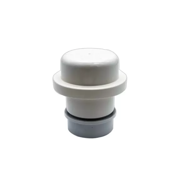 JBP 2" MINI AIR VENT 6DFU PVC W/ ADAPT