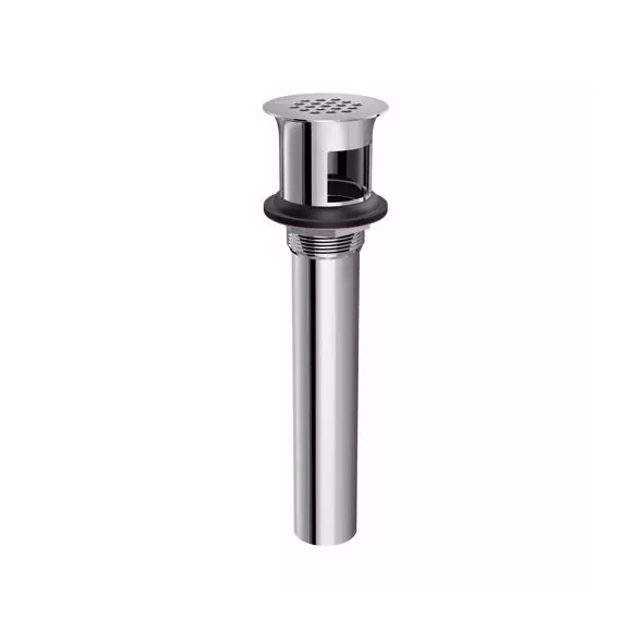 Lavatory Grid Drain, 1-1/4" x (L) 6" Chrome Plated 17 ga | D70100
