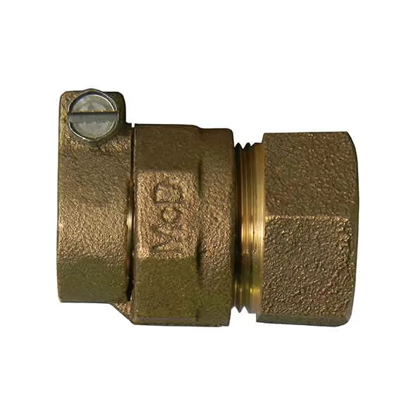 Coupler 1" Lead Free Brass, CTS COMP X FNPT | 5141-135