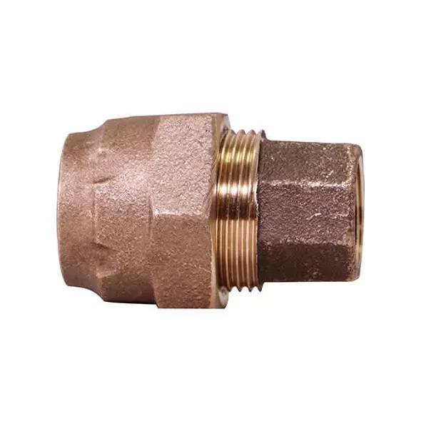 Adapter 1" Lead Free Brass, Ranger Compression x FNPT, Mac-Pac | 5196-004