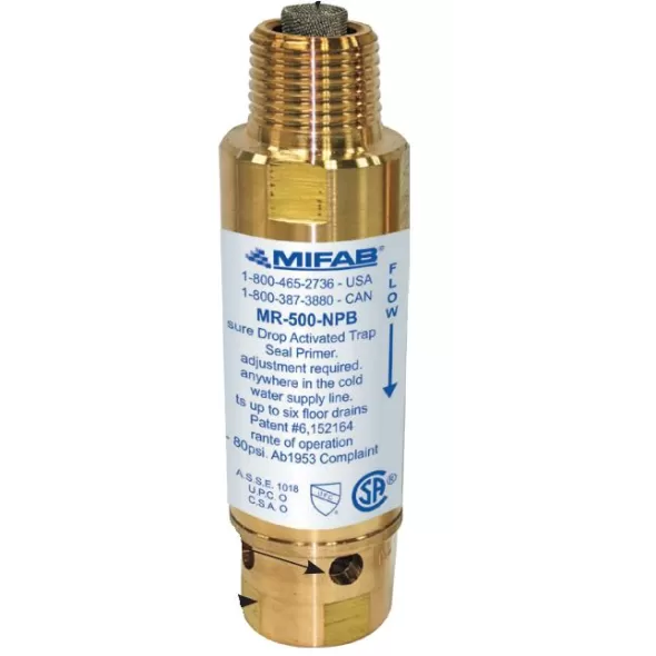 Pressure Drop Trap Seal Primer | MR-500-NPB