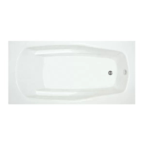 3672 PRO-FIT Drop-In or Alcove Bathtub, Fiberglass Soaker White | 6521