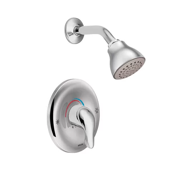 Chateau Lever Handle Shower Trim Kit, Metal Chrm Positemp, SHR | TL182