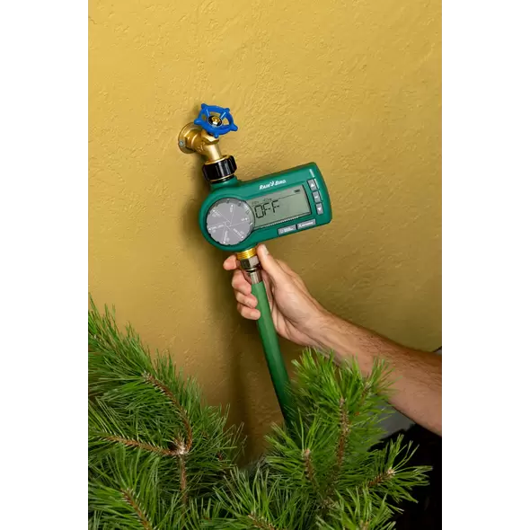 Rain Bird Hose End Controller with Garden Hose Thread, 1 Outlet | ESPHT2-GHT