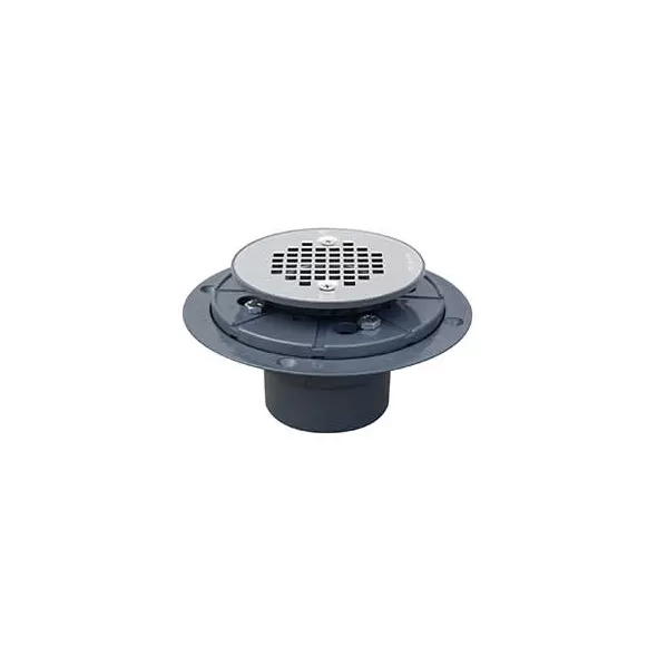 Weep Hole Shower Pan Drain, 2" PVC | 821-2P