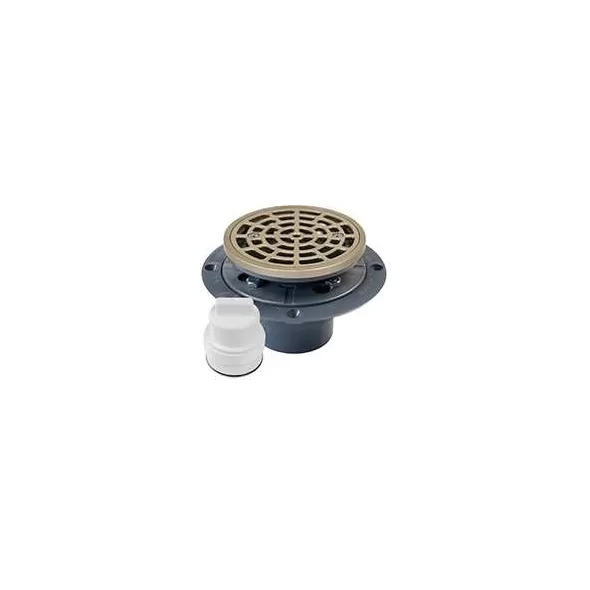 Weep Hole Shower Pan Drain, PVC | 821-T200PNQ