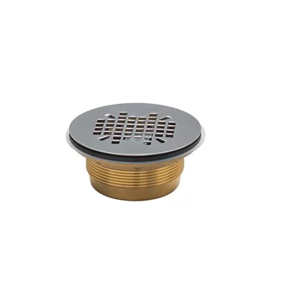 No-Caulk Shower Drain, Brass | 827-2B