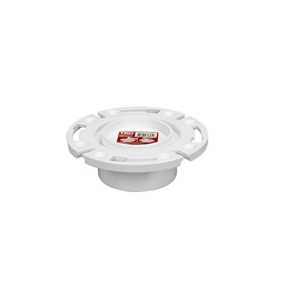 Knockout Closet Flange, PVC Hub | 883-PT