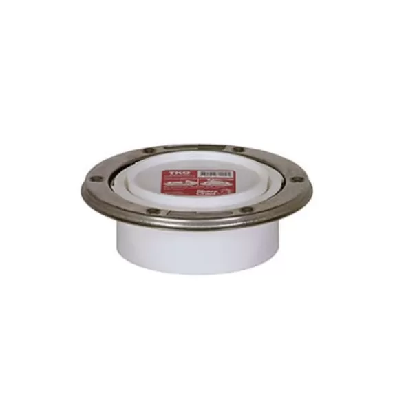 Knockout Closet Flange, PVC | 886-4PTMSPK