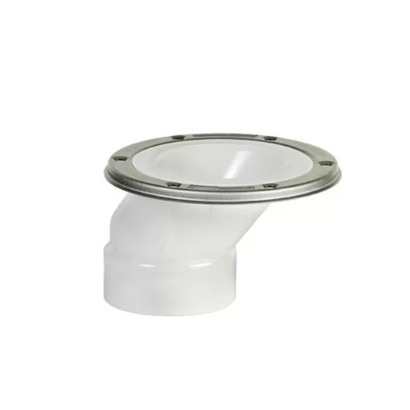 Offset Closet Flange, PVC | 889-POM