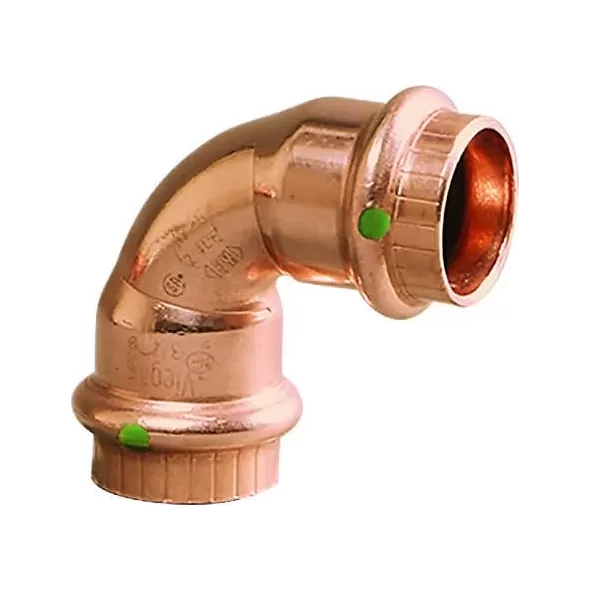 90 Degrees Elbow, 3/4" x 3/4" Press x Press Copper ProPress | 77022