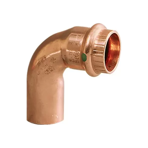 90 Degrees Elbow, 1-1/4" x 1-1/4" Press x Street Copper ProPress | 77062