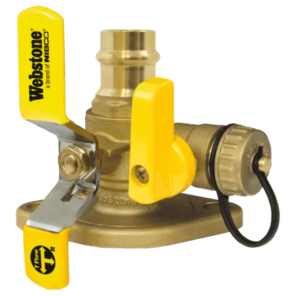 Webstone Isolator Brass 1" Full Port Forged | H-51414HV