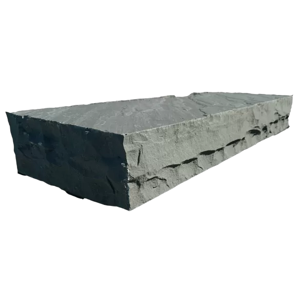 Grey Mist Steps Grey Mist Steps - 16" Wide X 48" Long X 6" Thick - Rock Face All 4 Sides