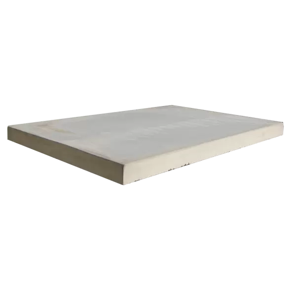 Steel & Fiber Reinforced Paver, 36" x 36" x 2", Gray