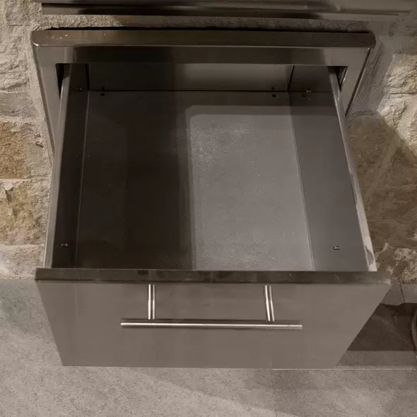 Ed Blaze Grill Double Drawer, 16"