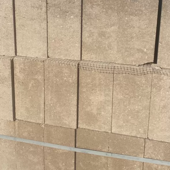 Olde English Nt Wall Sandstone Blend Non-Tumbled - 81 Ea/Pallet 4" X 8" X 12" | 21002252