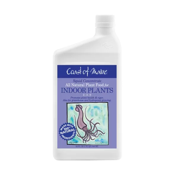 Coast of Maine Squid All Natural Liquid Plant Food 2-3-0, 1 qt